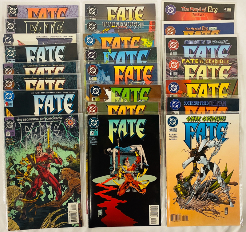 [Near-Complete Run] 23 Vintage to Newer DC Fate Comics (1994) Issues #0, 1-22 (Missing #20) - Includes Duplicates