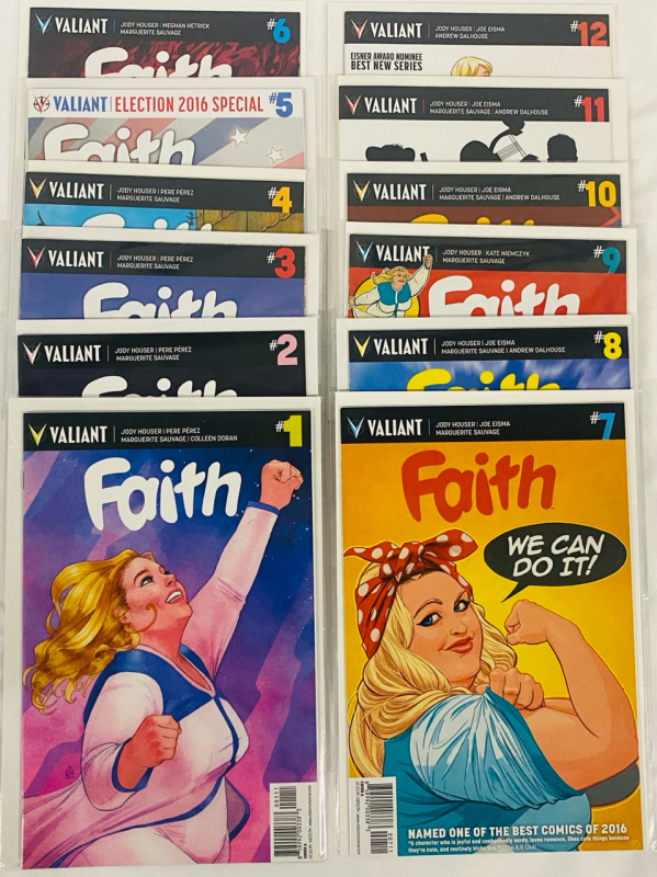 [Complete Run] 12 Valiant Faith Comics (2016) Issues #1-12