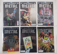 DC Comics 2017 Dark Nights Metal No.1 - No.6 , Complete Run . Very Fine Ungraded Condition