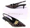 New in Box | Size 9 Women's MADDEN GIRL Krystal-R Slingback Kitten Heels : Vamp - 2