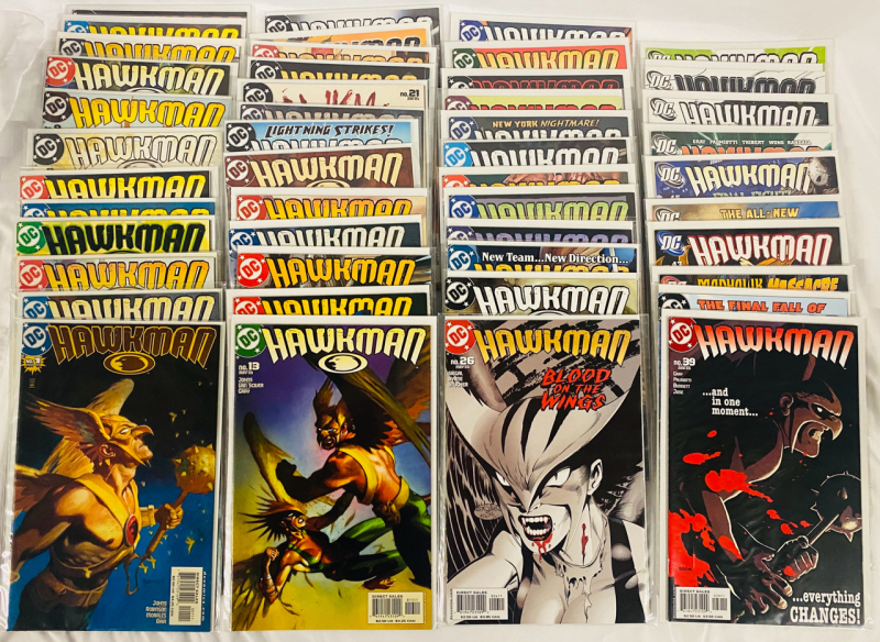 [Complete Run] 47 DC Hawkman Comics (2002) Issues #1-49 (Missing #35, 42)