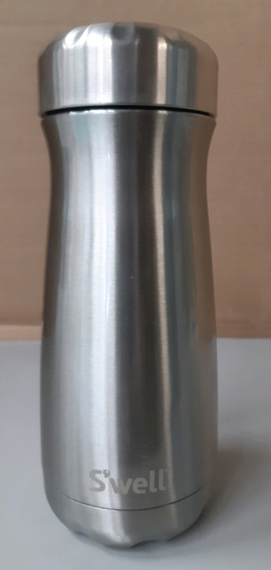 New S'Well 16 oz Traveler stainless steel water bottle 8" tall