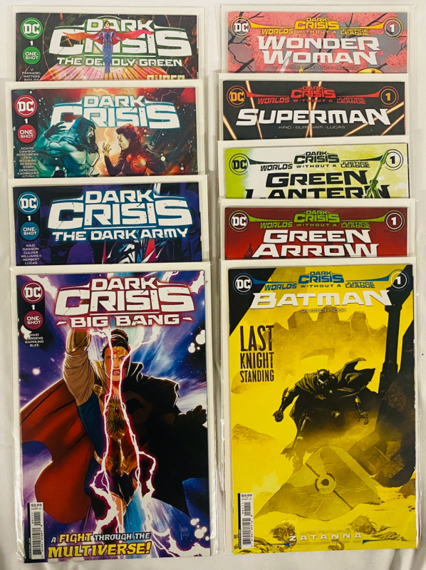 9 DC Dark Crisis One-Shots, Dark Crisis: World Without a Justice League One-Shots