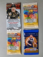 Four new Upper Deck and Panini sport card packs