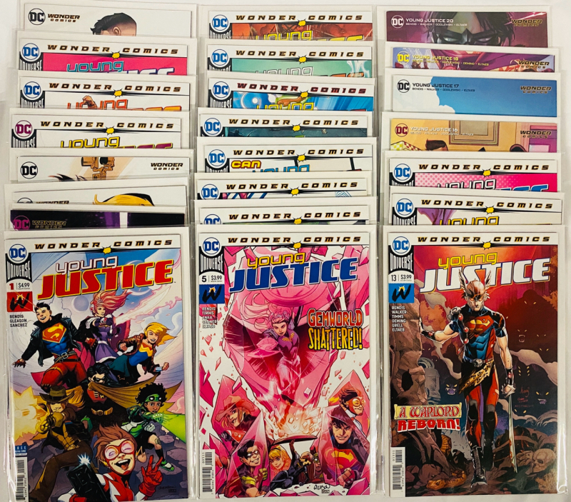 23 DC Young Justice Comics (2019) Issues #1-18, 20, Plus Variant Covers