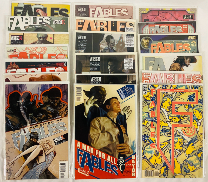 19 Vertigo Fables Comics (2002) Issues #12-30 (Missing #19); Includes a Duplicate