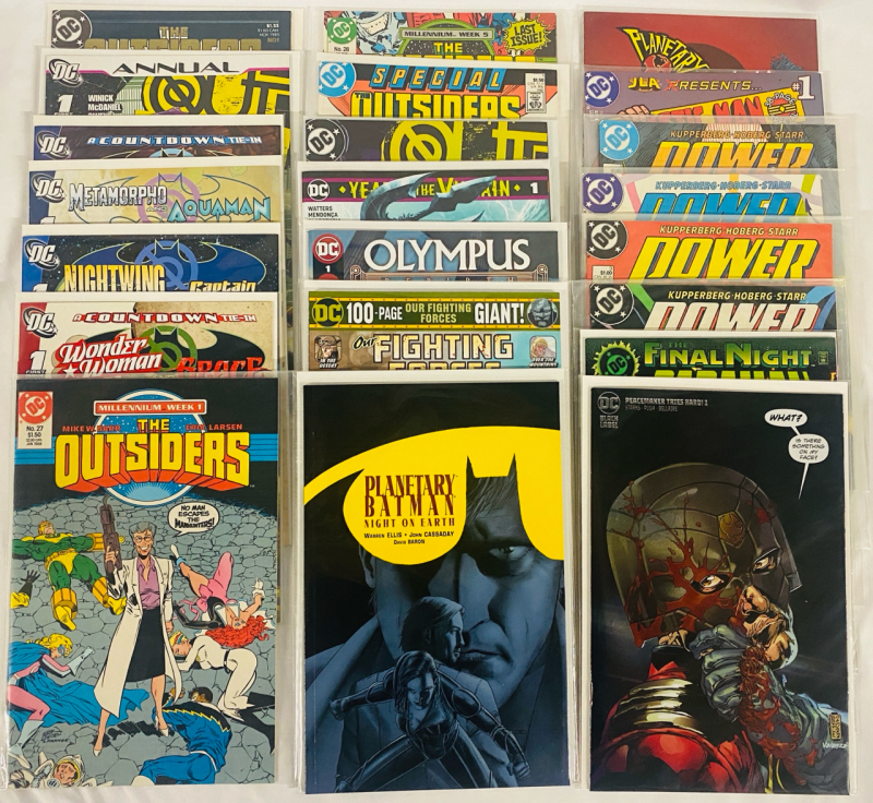 22 Vintage to Newer DC Comics; Various Superhero Comics