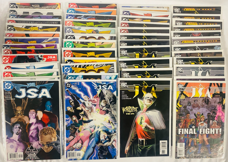 [Consecutive Runs] 50 DC JSA Comics (1999-2006), Issues #44-87, Includes Duplicates (See Lot #60q)