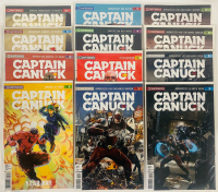 12 Chapterhouse Captain Canuck Comics, Various Runs, 2017-2020; Includes One Issue Signed by Writer Kalman Andrasofszky