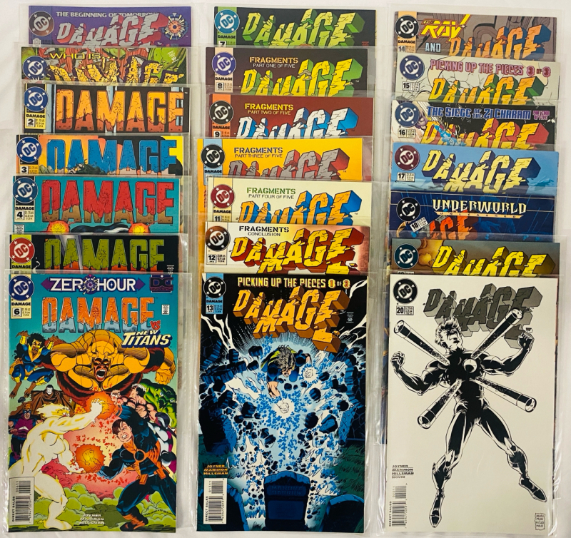 [Complete Run] 21 DC Damage Comics, Issues #0, 1-20