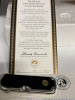 Franklin Mint John Deere Collectors Knives Carrying Case Boxed With COA and Packaging Box approximately 2 x 10 inch - 4