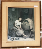 Vintage 23&rdquo;x27&rdquo; Framed Print by Paul Peel