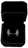 New Platinum Plated 1.0ct Marquise Cut Simulated Diamond Leverback Earrings for Pierced Ears