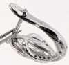New Platinum Plated 1.0ct Marquise Cut Simulated Diamond Leverback Earrings for Pierced Ears - 4