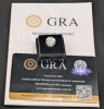 New 4.0ct Moissanite Lab Diamond, Brilliant Cut, GH - VVS1, GRA Report, Tests Positive with Diamond Tester (More Brilliant Than a Diamond) - 2