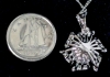 New Platinum Plated 2.0ct Simulated Diamond Necklace, Chain Adjustable 20" to 22" Long - 3
