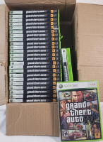 [Vendor Lot] 26 XBox 360 Grand Theft Auto IV Video Games . 2 Sealed Games , 23 Open Games & 1 Open w/No Cover .