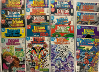 DC Comics 1985-87 | Tales of the Legion of Superheroes | #330-#350 + #4, #5 Annuals | NOT a Complete Run - 19 Issues | Very Good or Higher Ungraded Condition