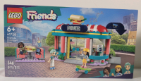 New , Sealed - LEGO Friends : Heartlake Downtown Diner , # 41728 . 346 Pieces .