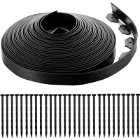 New TufMunb Landscape Edging Border 2 Inch Tall | 100 FT with 150 PCS Spikes.