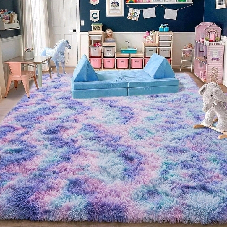 New Sanmadrola Multi Pastel Area Rug 6.5'X8.2' Retails for Over $50