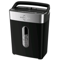 New BONSEN Shredder for Home Office, 8-Sheet Crosscut Credit Card Shredder. Retails for $109
