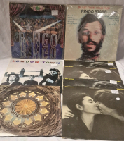 8 Vintage Paul, John & Ringo Solo LP's, Records - Paul McCartney, Ringo Starr & John Lennon