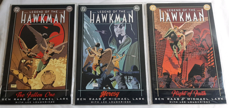 High Grade DC Legend of The Hawkman (2000) Trade Paperbacks (Complete Run)