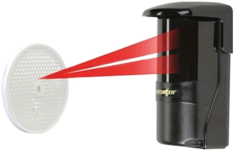 As New Enforcer Reflective Photoelectric Beam Sensor, Retails for $132