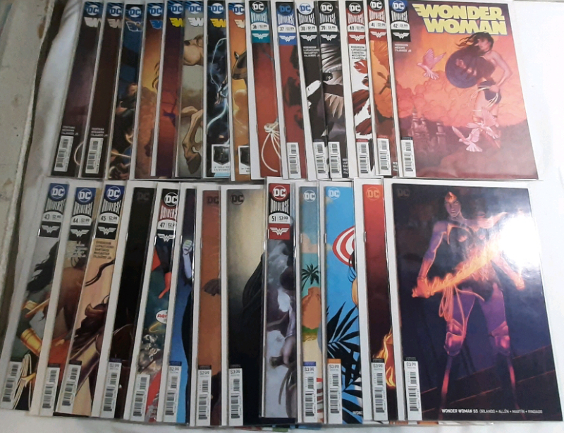 High Grade DC Wonder Woman (2016-20) #28-55 (Consecutive Run)