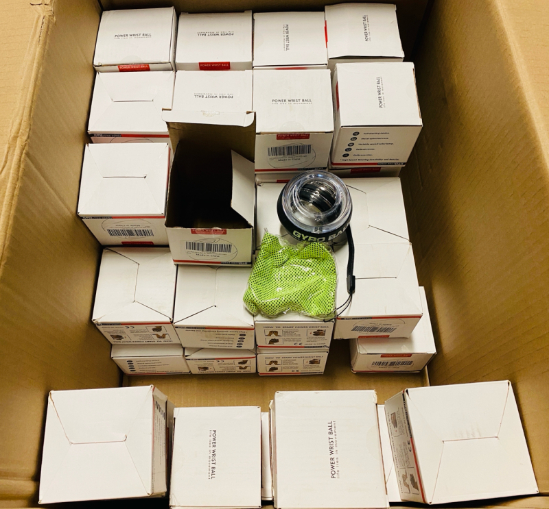 53 New Power Wrist Ball Forearm Exercisers - Retails for $848.00!