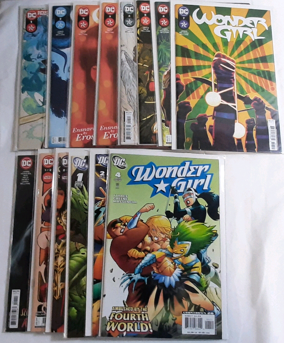 High Grade DC Wonder Girl Comic Lot (2021) | #1-7 Complete Run + 2022 Annual