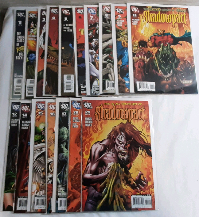 High Grade DC Shadowpact (2006) Issues #1-21 (Incomplete Run, See Gallery For Comics Included)