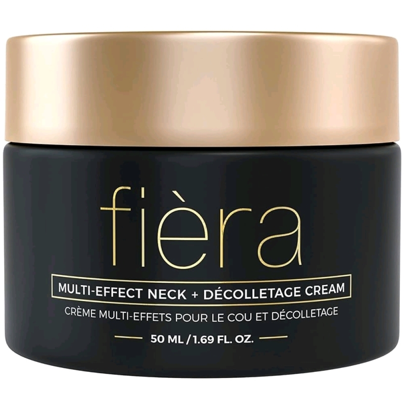New FI&Egrave;RA Neck Firming & Tightening Cream - Anti Aging Moisturizer for Neck - With Glycolic & Hyaluronic Acid, Squalane, Willow Bark Extract - 50ml, Retails Over $50!