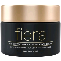 New FI&Egrave;RA Neck Firming & Tightening Cream - Anti Aging Moisturizer for Neck - With Glycolic & Hyaluronic Acid, Squalane, Willow Bark Extract - 50ml, Retails Over $50!