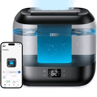 New in Box | DREO 4L 28dB Quiet Top Fill Cool Mist Humidifier with Oil Diffuser & Nightlight, Model DR-HHM001S, Retails Over $65!