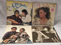 4 Vintage LP's, Records - Diana Ross, Pointer Sisters and Captain & Tennille