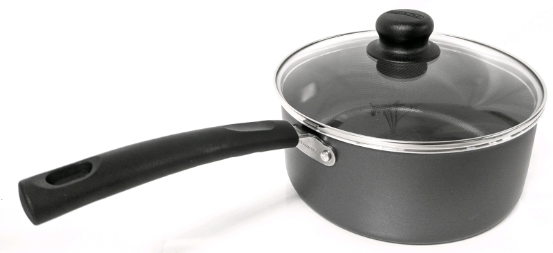 New TRAMONTINA Brazil Non-Stick 2,8L 8.25" Pot with Tempered Glass Lid
