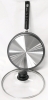 New TRAMONTINA Brazil Non-Stick 2,8L 8.25" Pot with Tempered Glass Lid - 3