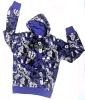 New Size Small Men's BEETLEJUICE All-Over Print Hoodie with Embroidered Logo - 2