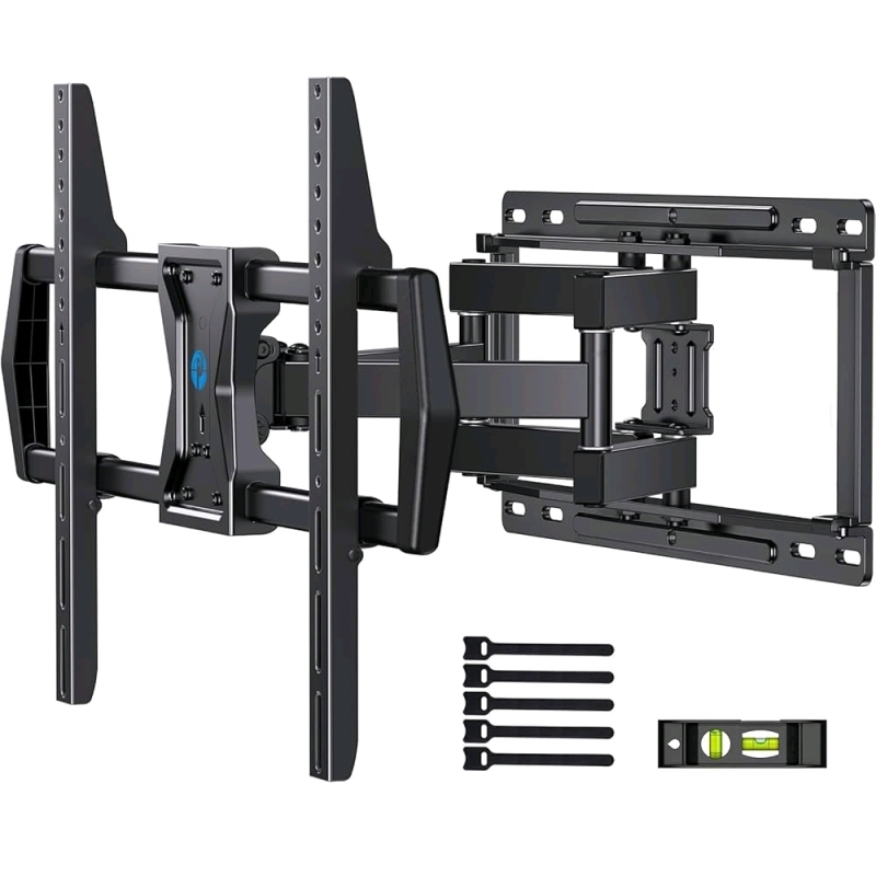 New PILF6 Full Motion TV Wall Mount for Most 37-75 inch TVs up to 100 lbs, VESA Compatible. 600x400mm