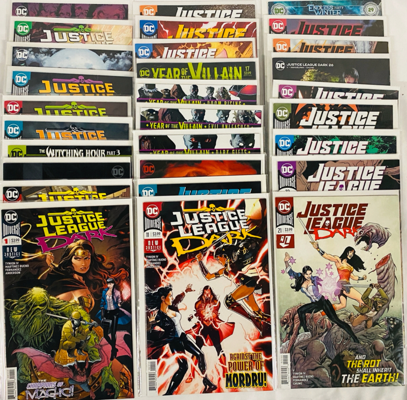 [Complete Run] 29 DC Justice League Dark Comics (2018-2021) Issues #1-29