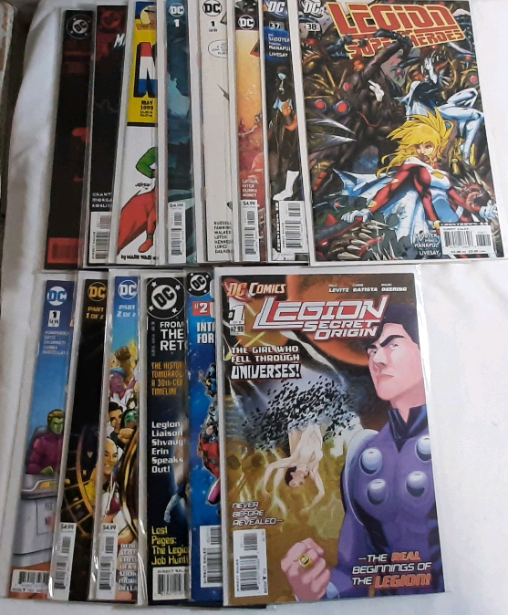High Grade DC Comic Lot, Including Arsenal, Artemis Wanted, Mr. Mxyzptlk, National Comics, Leviathan Dawn, Lex Luthor, Legion of Superheroes, Legion of Superheroes Millenium & Legion Secret Origin