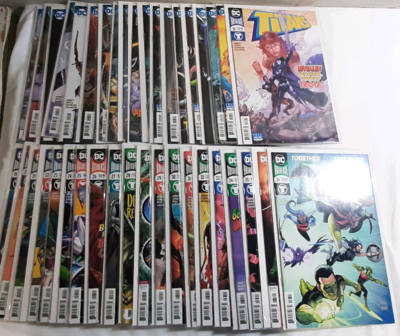 High Grade DC Titans (2016-19) Comics, Issues #1-36 (Complete Run)