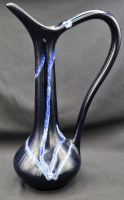 Beautiful Blue Mountain Pottery Granite Glaze Pitcher 12.15" Tall