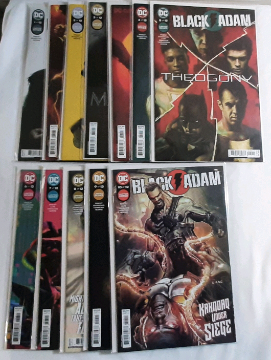 High Grade DC Black Adam (2022) #1-10, Includes #1 & #3 Variants