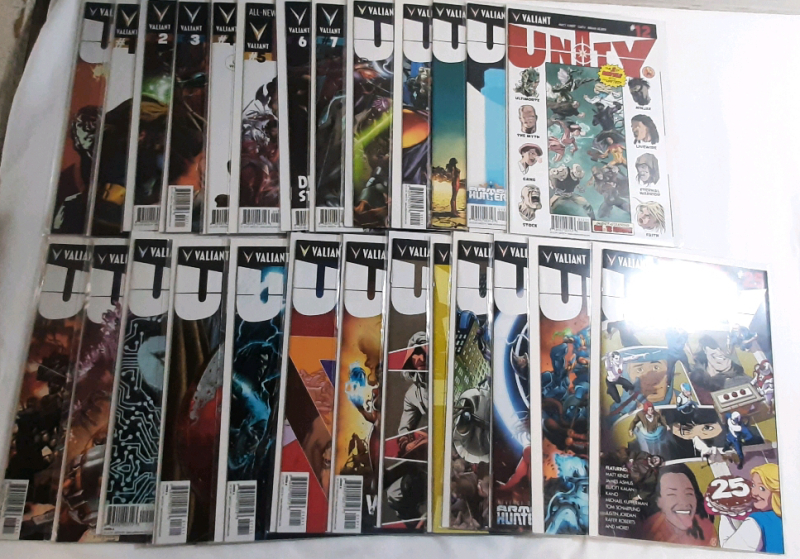 High Grade Valiant Unity (2013) Issues #1-25, Includes #0 One-Shot (Complete Run)