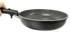 New CAROTE Nonstick Detachable Cookware in Black : Universal Detachable Handle, 8" Silicone Spatula, Egg Pan (Makes 4&times; 3.5"D Fried Eggs), 10.5"D Glass Lid (Fits Both Pans), Pan 10.75"D &times; 3.25" Deep & Pan 10.75"D &times; 2.5" Deep - 4