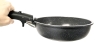 New CAROTE Nonstick Detachable Cookware in Black : Universal Detachable Handle, Frying Pan 8.4"D &times; 2.15" Deep, Pot 7.6"D &times; 3.5" Deep, Pot 8.4"D &times; 4.2" Deep + 8.4"D Glass & Silicone Lid + 2&times; Fridge Lids 7" - 7.75" Diameter - 5