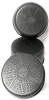 New CAROTE Nonstick Detachable Cookware in Black : Universal Detachable Handle, Frying Pan 8.4"D &times; 2.15" Deep, Pot 7.6"D &times; 3.5" Deep, Pot 8.4"D &times; 4.2" Deep + 8.4"D Glass & Silicone Lid + 2&times; Fridge Lids 7" - 7.75" Diameter - 6